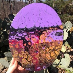 Original Fluid art canvas / Painting / home decor